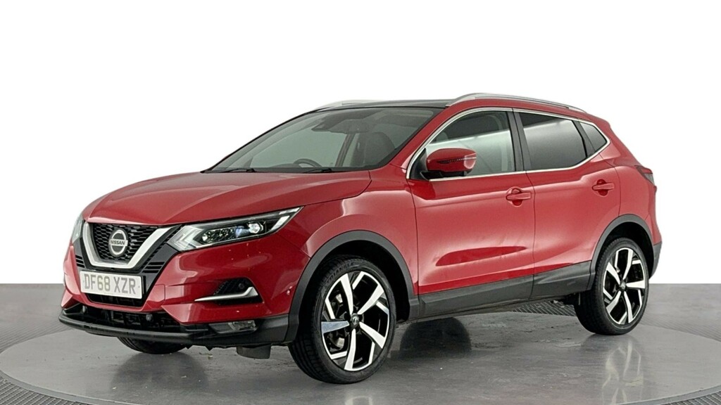 Nissan Qashqai 1.3 Dig-t Tekna Suv Euro 6 Ss DF68XZR Red