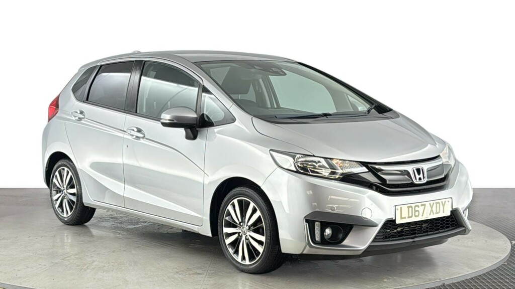 Honda Jazz 1.3 I-vtec Ex Navi Hatchback Cvt Euro 6 LD67XDY Silver #2