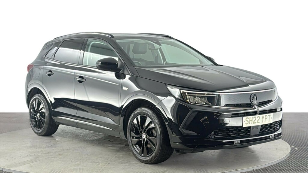 Vauxhall Grandland 1.2 Turbo Gs Line Suv Euro 6 Ss SH22YPT Black #2