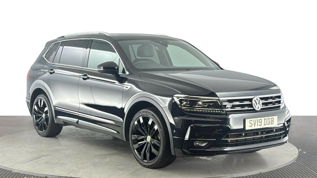 Volkswagen Tiguan Allspace 2.0 Tdi R-line Tech Suv Dsg 4Motion Eur SV19DDB Black #2