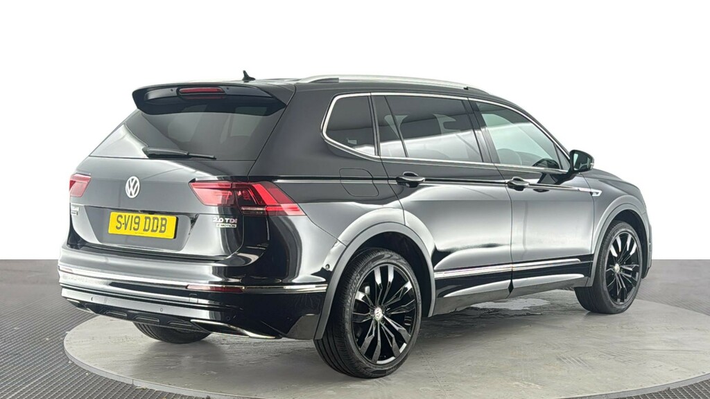 Volkswagen Tiguan Allspace 2.0 Tdi R-line Tech Suv Dsg 4Motion Eur SV19DDB Black #4