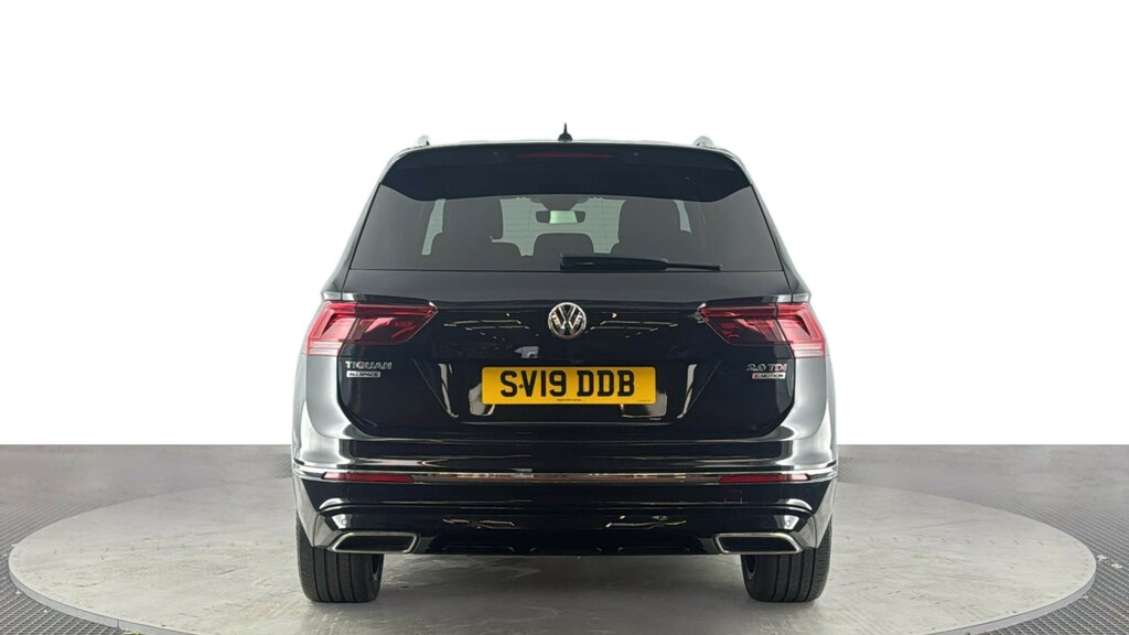 Volkswagen Tiguan Allspace 2.0 Tdi R-line Tech Suv Dsg 4Motion Eur SV19DDB Black #5