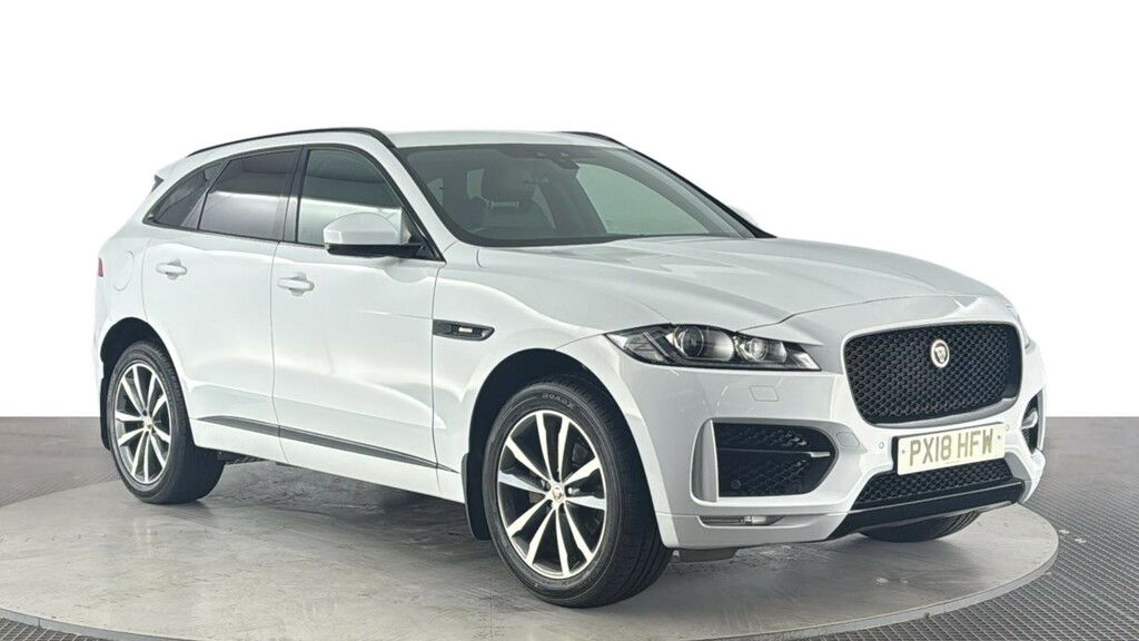 Jaguar F-Pace 2.0 D240 R-sport Suv Awd Euro 6 S PX18HRW White #2
