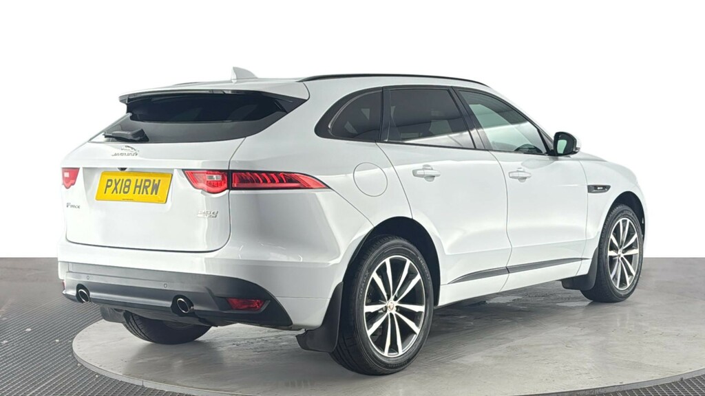 Jaguar F-Pace 2.0 D240 R-sport Suv Awd Euro 6 S PX18HRW White #4