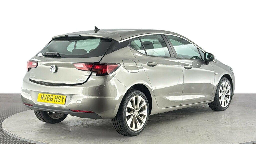 Vauxhall Astra 1.4I Turbo Tech Line Hatchback E MV66HSY Grey #4