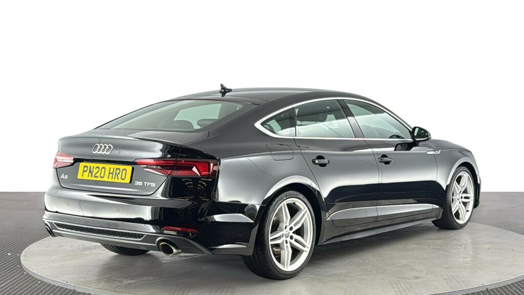 Audi A5 2.0 Tfsi 35 S Line Sportback S Tronic E PN20HRO Black #4