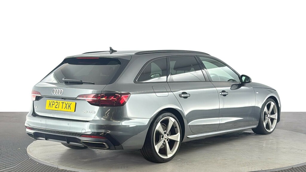 Audi A4 Avant 2.0 Tfsi 35 Black Edition Estate S Tron KP21TXK Grey #4