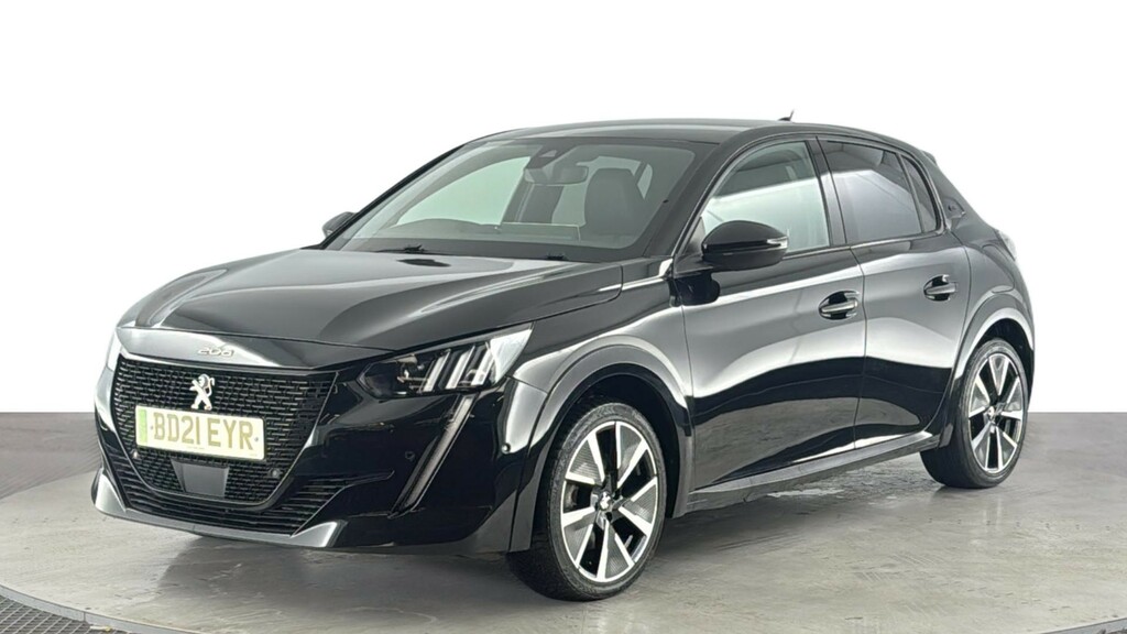 Peugeot e-208 50Kwh Gt Hatchback 136 Ps Black