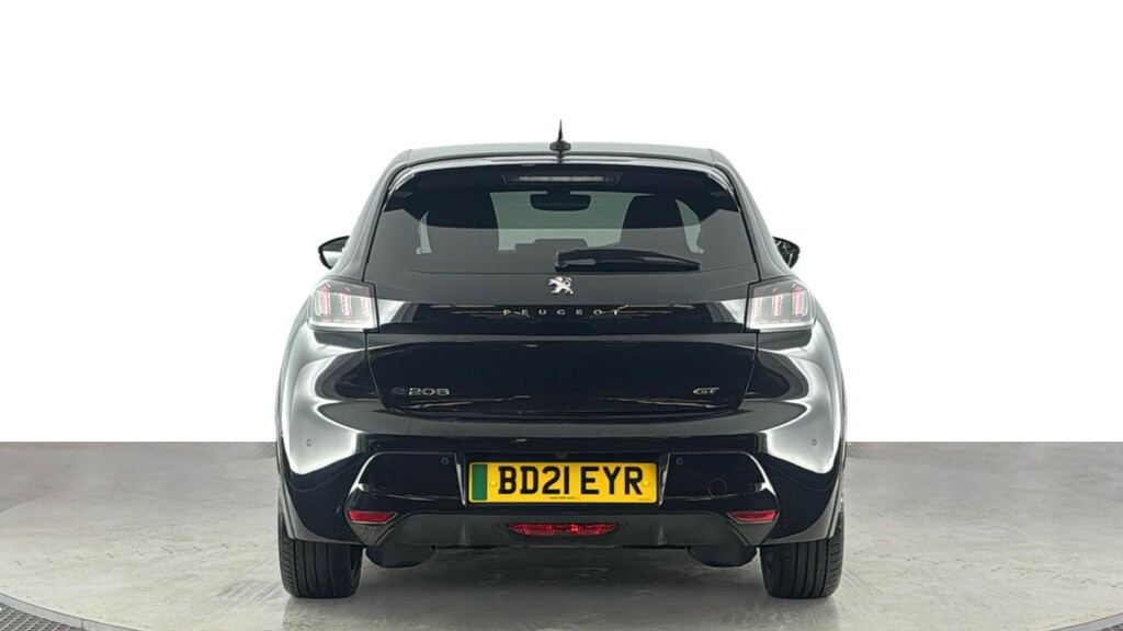 Peugeot e-208 50Kwh Gt Hatchback 136 Ps BD21EYR Black #5