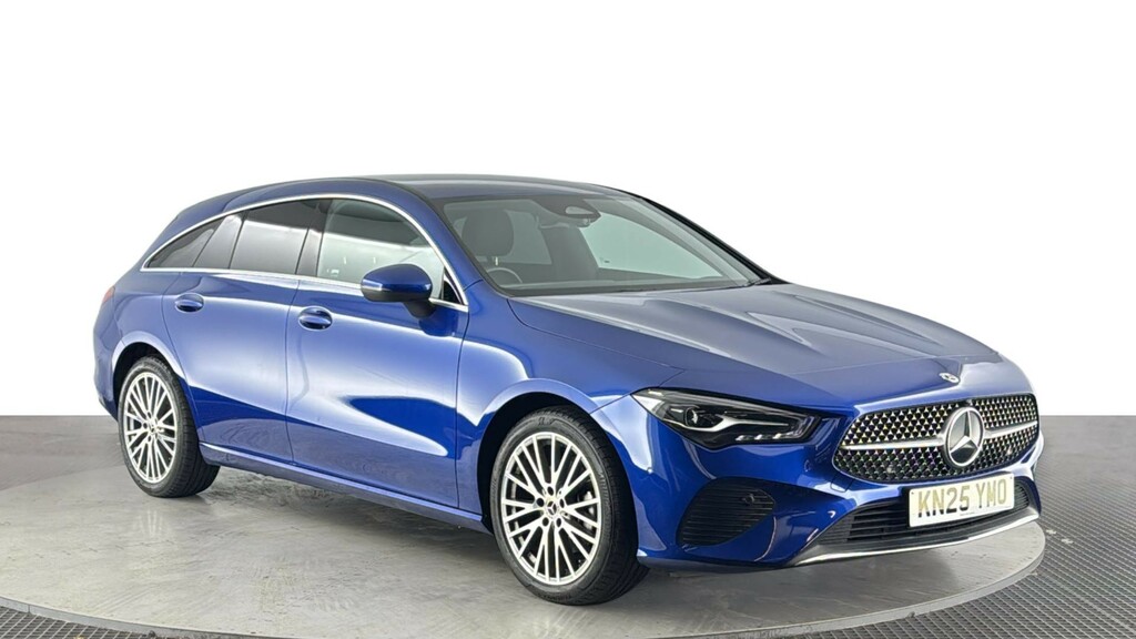 Mercedes-Benz CLA Class 1.3 Cla180h Mhev Sport Executive Shooting Brake KN25YMO Blue #2