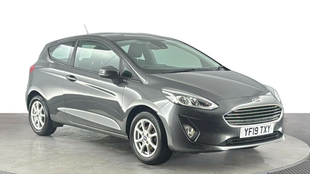 Ford Fiesta 1.1 Ti-vct Zetec Hatchback Euro YF19TXY Grey #2