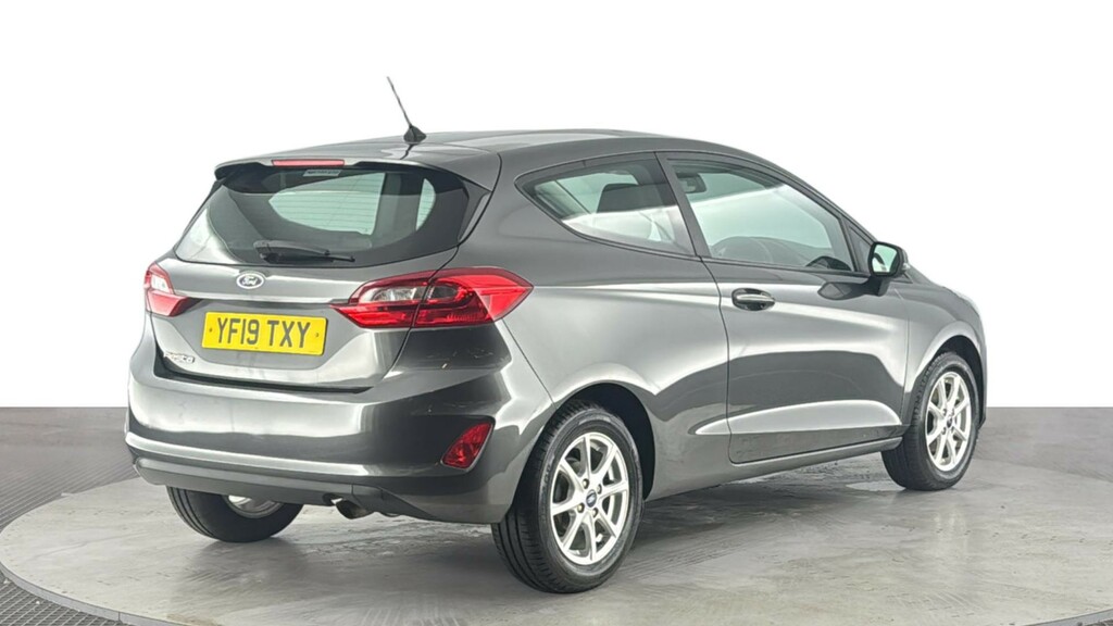 Ford Fiesta 1.1 Ti-vct Zetec Hatchback Euro YF19TXY Grey #4