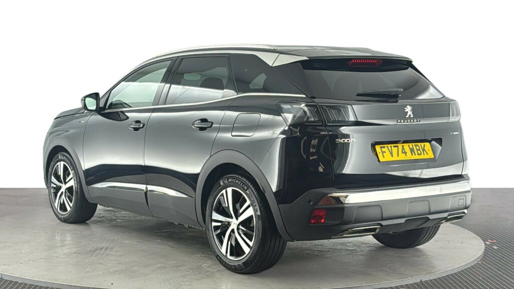 Peugeot 3008 1.6 13.2Kwh Gt Suv Plug-in Hybrid E-eat Black #6