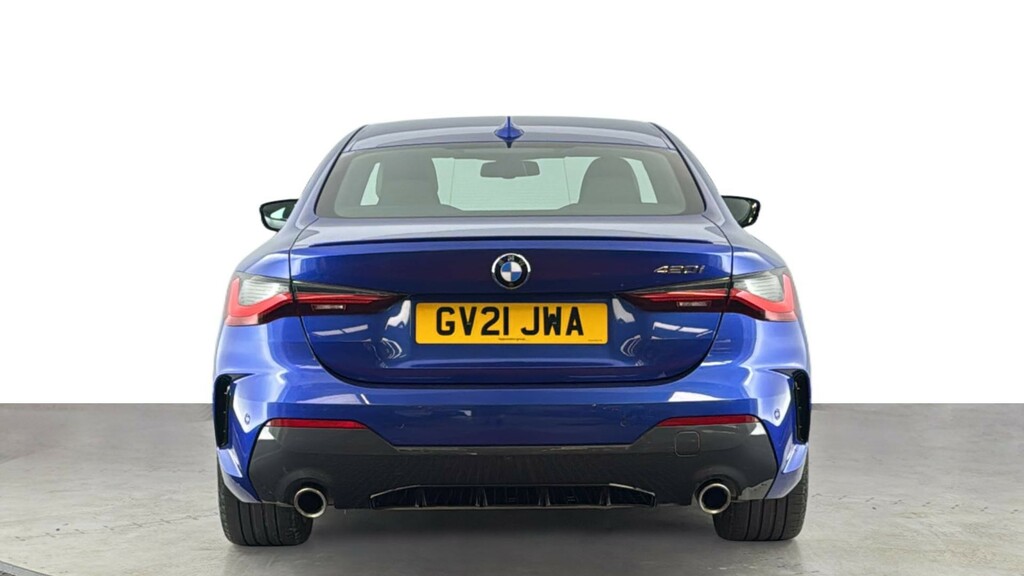 BMW 4 Series Gran Coupe 2.0 420I M Sport Coupe Euro 6 Ss GV21JWA Blue #5