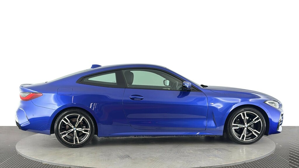 BMW 4 Series Gran Coupe 2.0 420I M Sport Coupe Euro 6 Ss GV21JWA Blue #3