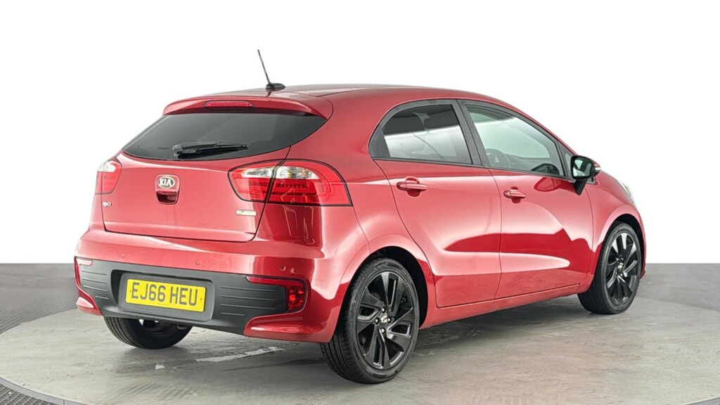 Kia RIO 1.4 Ecodynamics 3 Hatchback Euro Red #4