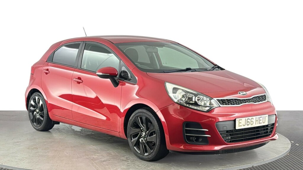 Kia RIO 1.4 Ecodynamics 3 Hatchback Euro Red #2