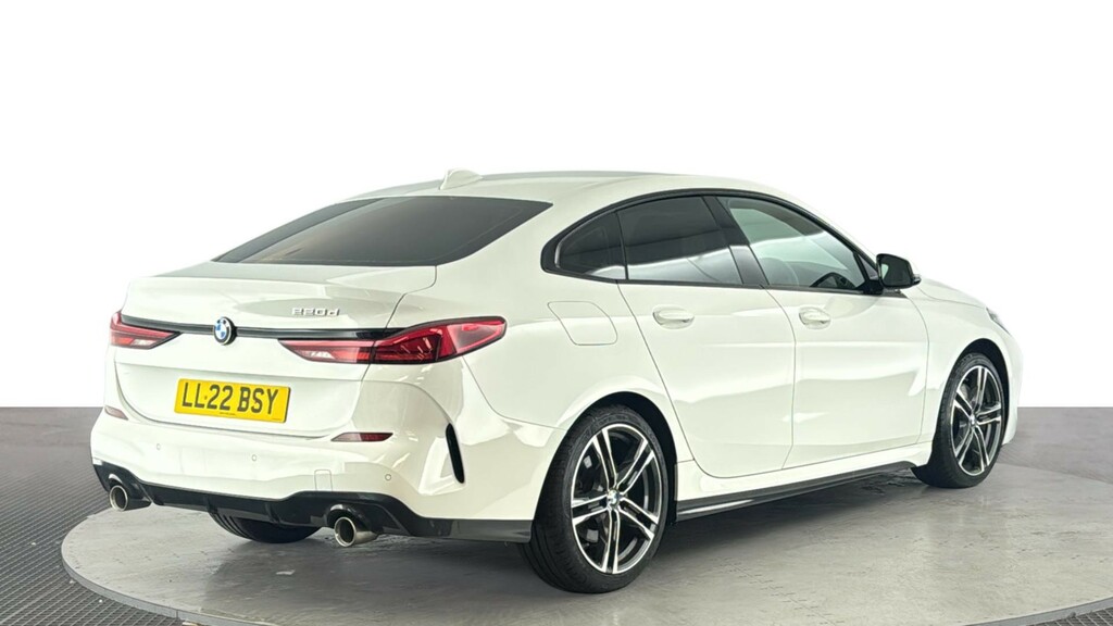 BMW 2 Series Gran Coupe 2.0 220D M Sport Saloon Euro 6 S White #4