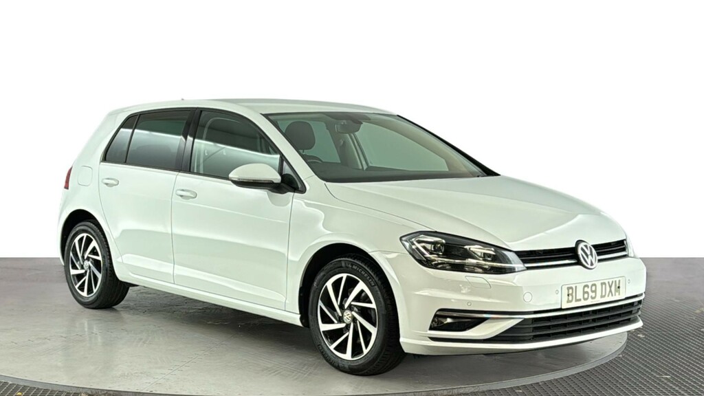 Volkswagen Golf 1.6 Tdi Match Edition Hatchback BL69DXM White #2