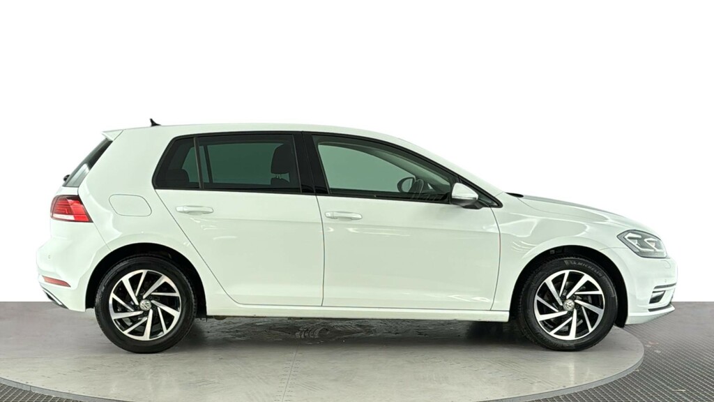 Volkswagen Golf 1.6 Tdi Match Edition Hatchback BL69DXM White #3