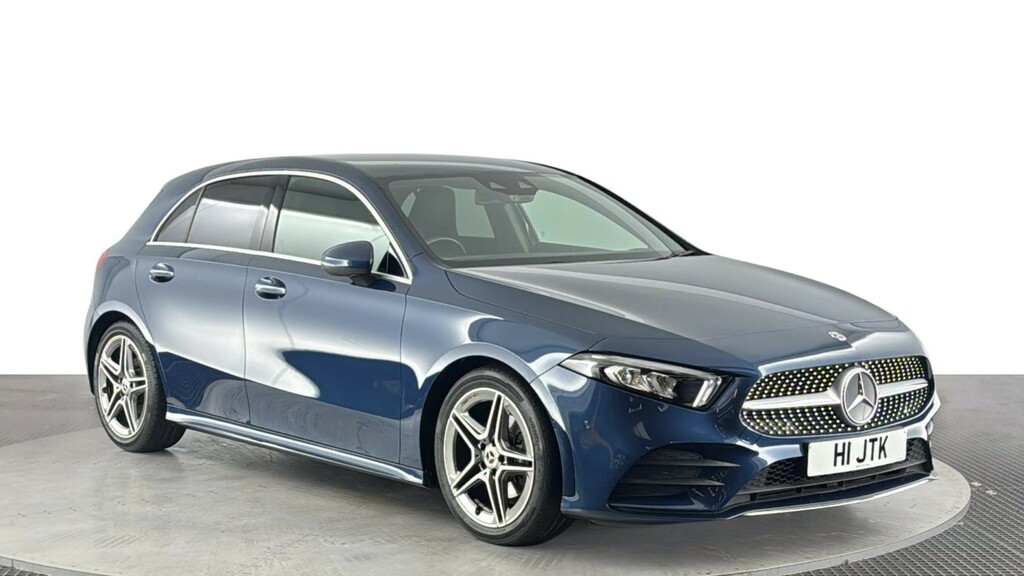 Mercedes-Benz A Class 2.0 A200d Amg Line Premium Hatchback Blue #2