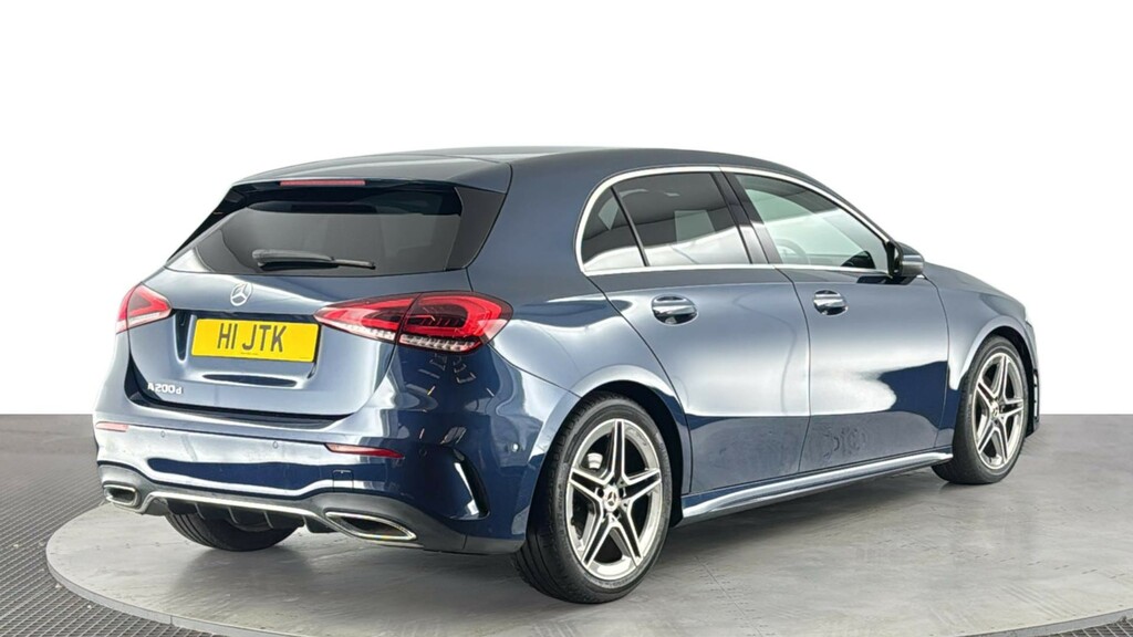 Mercedes-Benz A Class 2.0 A200d Amg Line Premium Hatchback Blue #4