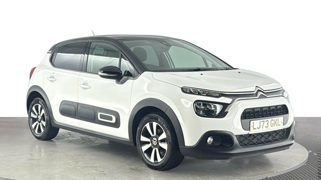 Citroen C3 1.2 Puretech Plus Hatchback Euro LJ73GKL White #2