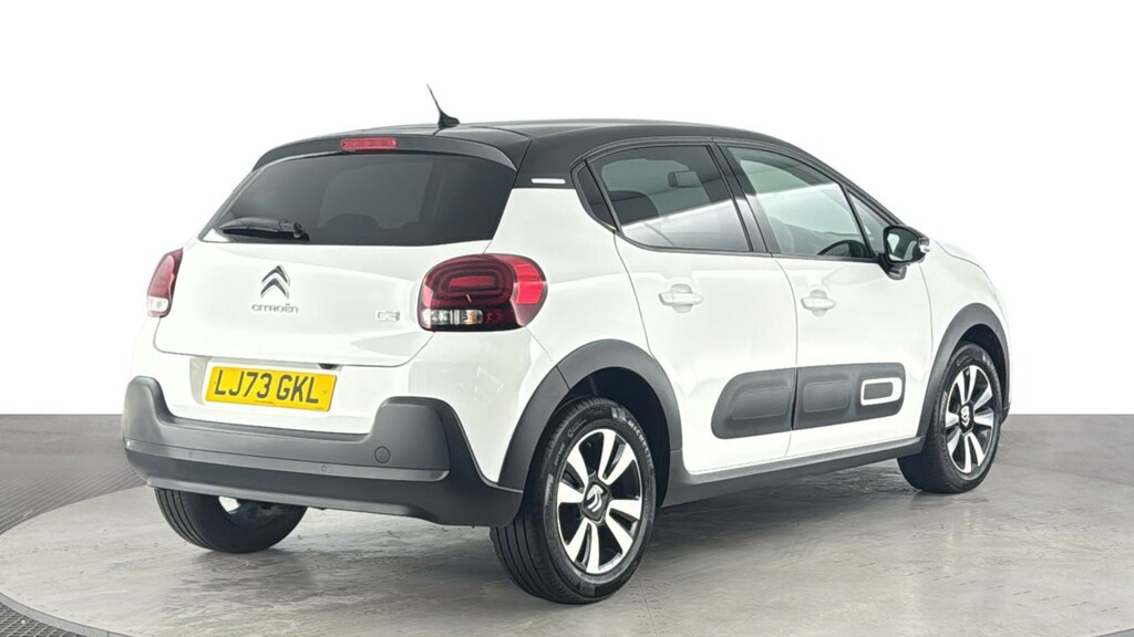 Citroen C3 1.2 Puretech Plus Hatchback Euro LJ73GKL White #4
