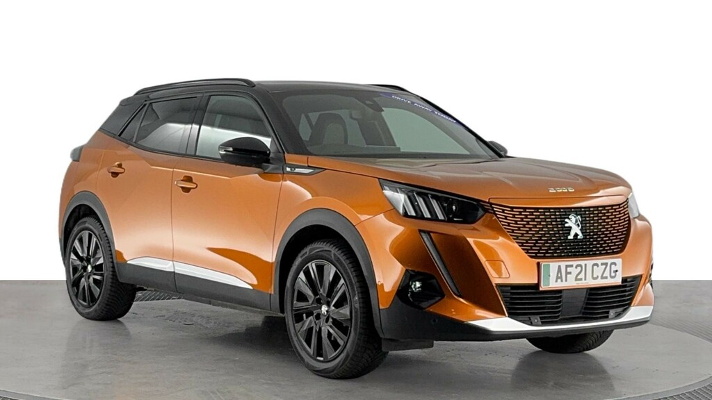 Peugeot e-2008 50Kwh Gt Premium Suv 136 Ps AF21CZG Orange #2