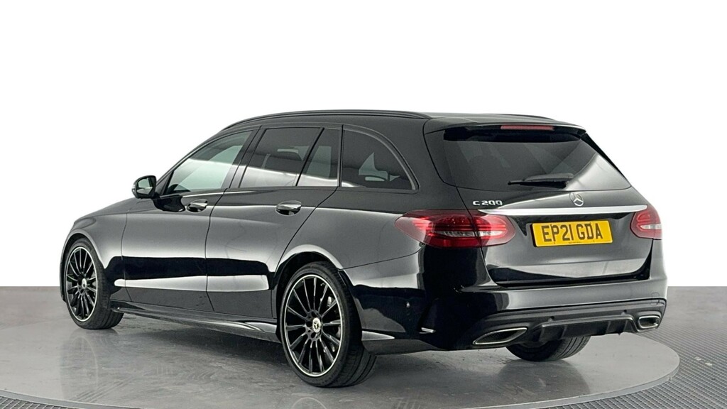 Mercedes-Benz C Class 1.5 C200 Mhev Amg Line Night Edition Premium Plus EP21GDA Black #6