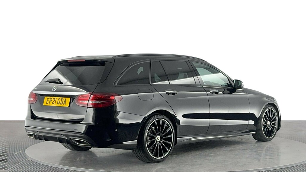 Mercedes-Benz C Class 1.5 C200 Mhev Amg Line Night Edition Premium Plus EP21GDA Black #4