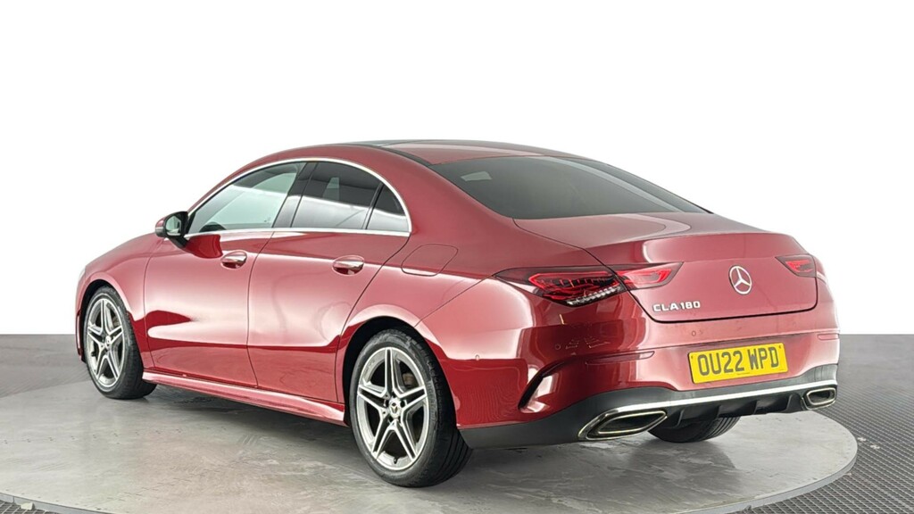 Mercedes-Benz CLA Class 1.3 Cla180 Amg Line Premium Plus 2 Coupe Pet OU22WPD Red #6