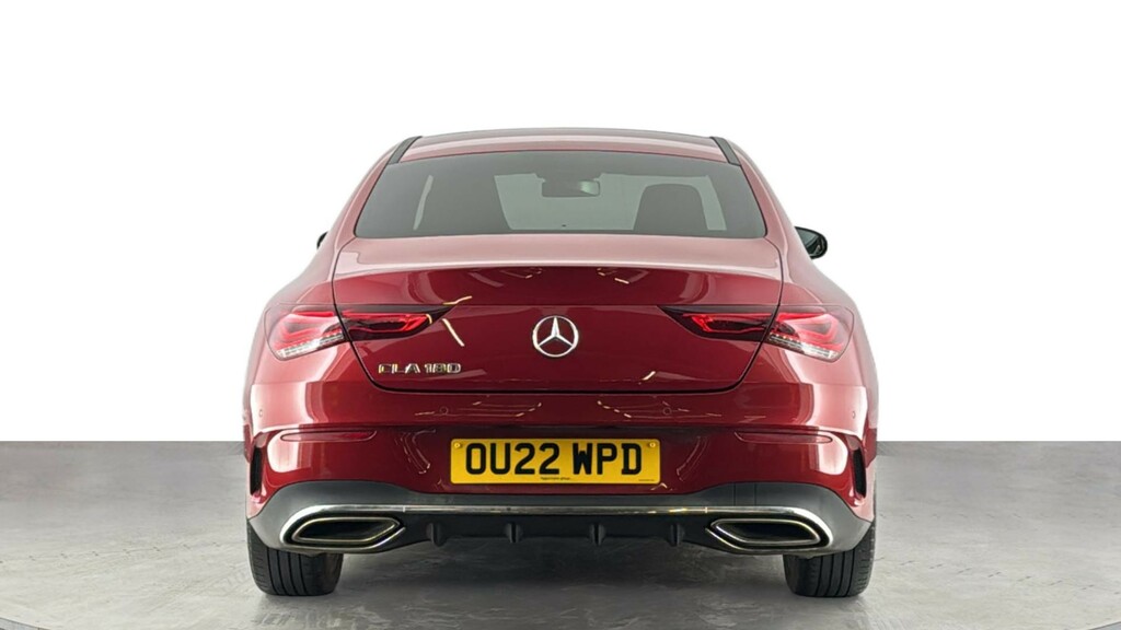 Mercedes-Benz CLA Class 1.3 Cla180 Amg Line Premium Plus 2 Coupe Pet OU22WPD Red #5