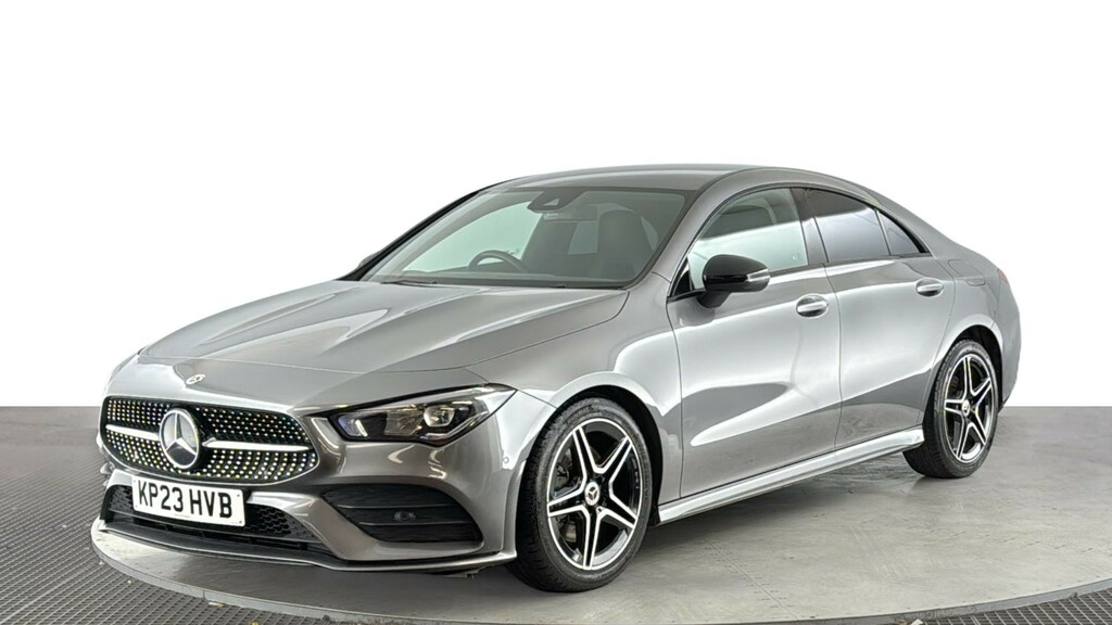 Mercedes-Benz CLA Class 1.3 Cla200 Amg Line Premium Coupe 7G- Grey