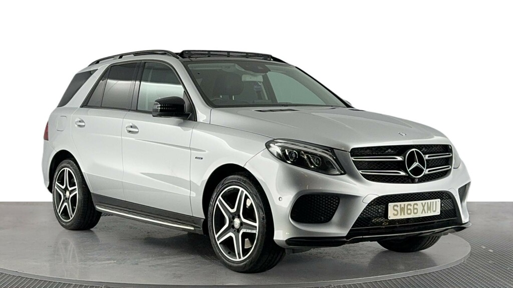 Mercedes-Benz GLE Class 3.0 Gle450 V6 Amg Premium Suv G-troni Silver #2