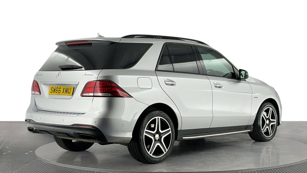 Mercedes-Benz GLE Class 3.0 Gle450 V6 Amg Premium Suv G-troni Silver #4