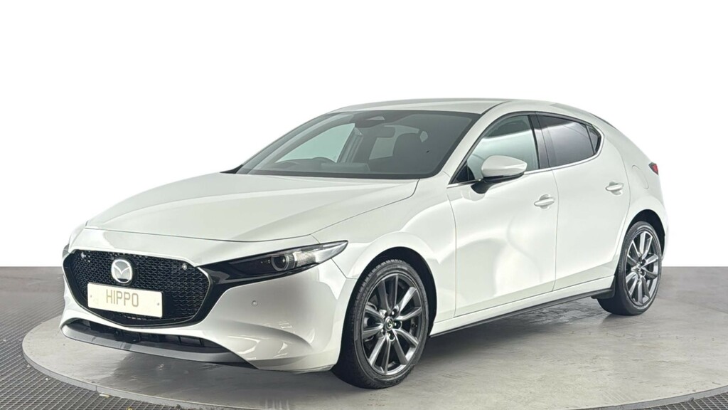 Mazda 3 2.5 E-skyactiv-g Mhev Exclusive-line Hatchback White
