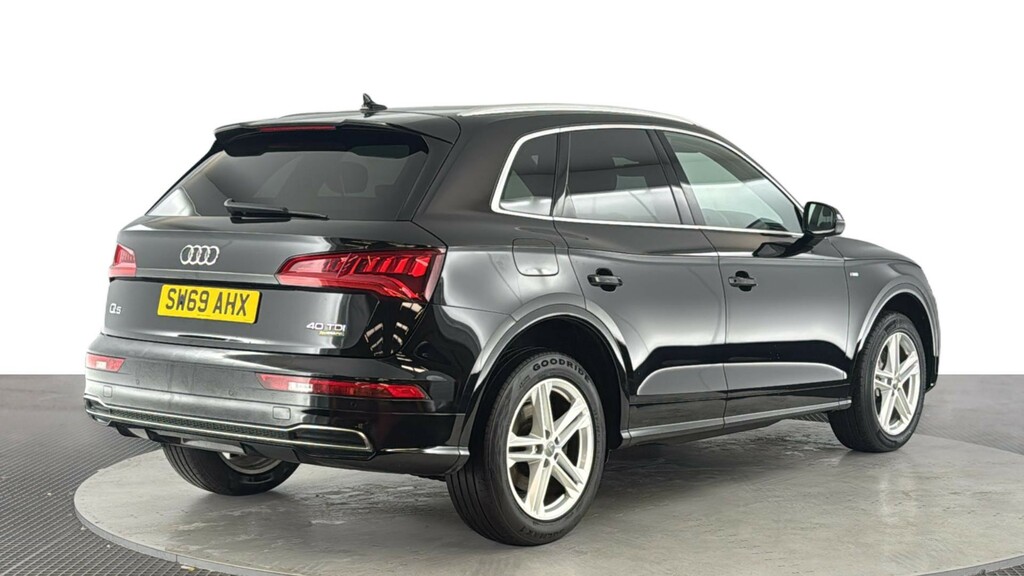 Audi Q5 2.0 Tdi 40 S Line Suv S Tronic Quattro SW69AHX Black #4
