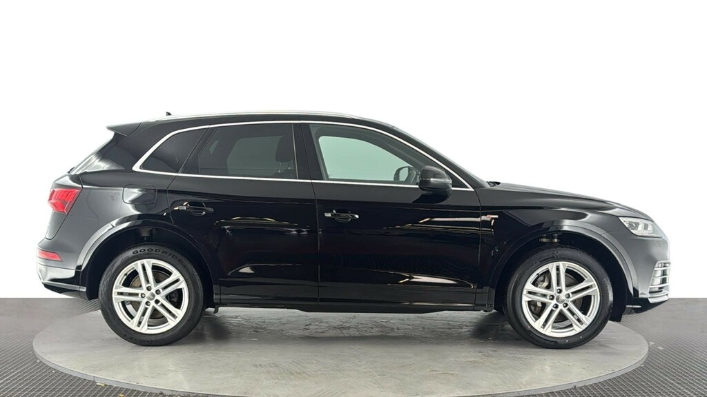 Audi Q5 2.0 Tdi 40 S Line Suv S Tronic Quattro SW69AHX Black #3