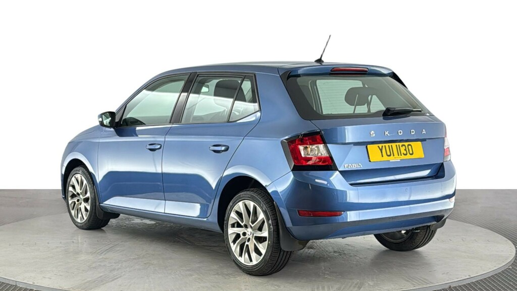 Skoda Fabia 1.0 Se Drive Hatchback Euro 6 S Blue #6