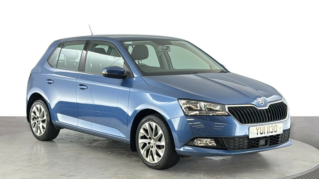 Skoda Fabia 1.0 Se Drive Hatchback Euro 6 S Blue #2