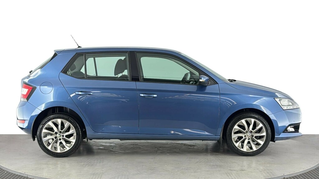Skoda Fabia 1.0 Se Drive Hatchback Euro 6 S Blue #3