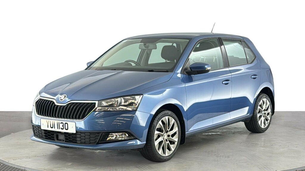 Skoda Fabia 1.0 Se Drive Hatchback Euro 6 S Blue