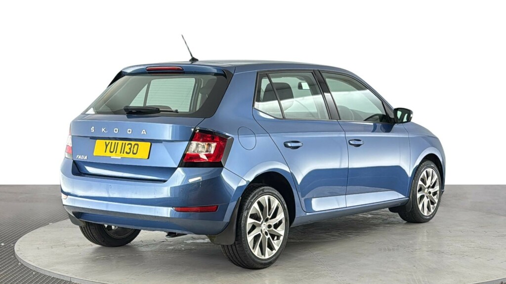 Skoda Fabia 1.0 Se Drive Hatchback Euro 6 S Blue #4