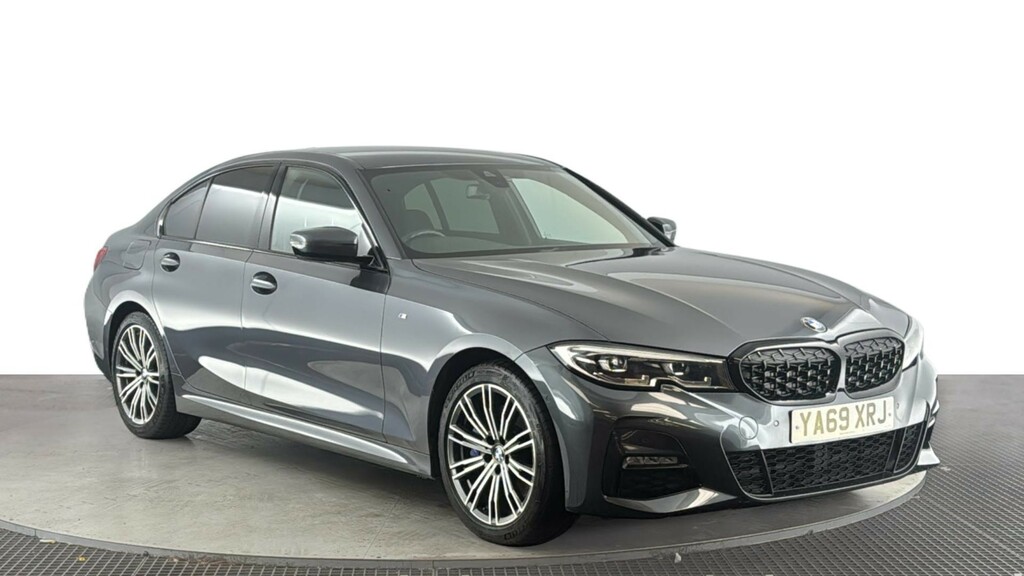 BMW 3 Series 3.0 330D M Sport Saloon Xdrive Eur YA69XRJ Grey #2