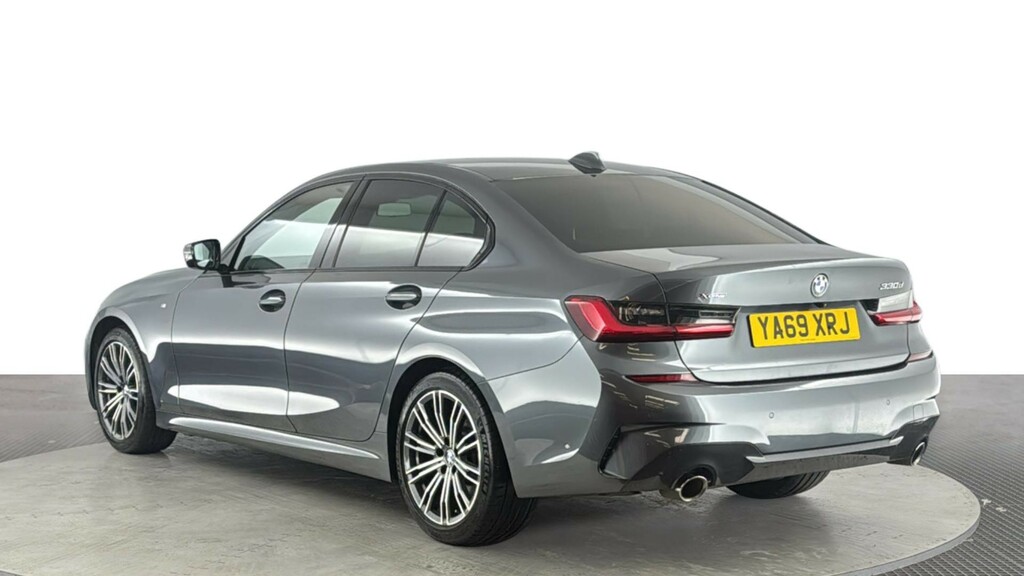 BMW 3 Series 3.0 330D M Sport Saloon Xdrive Eur YA69XRJ Grey #6