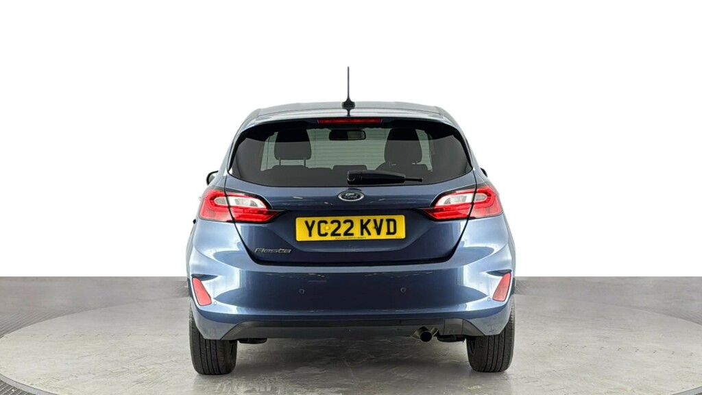 Ford Fiesta 1.0T Ecoboost Titanium Hatchback YC22KVD Blue #5