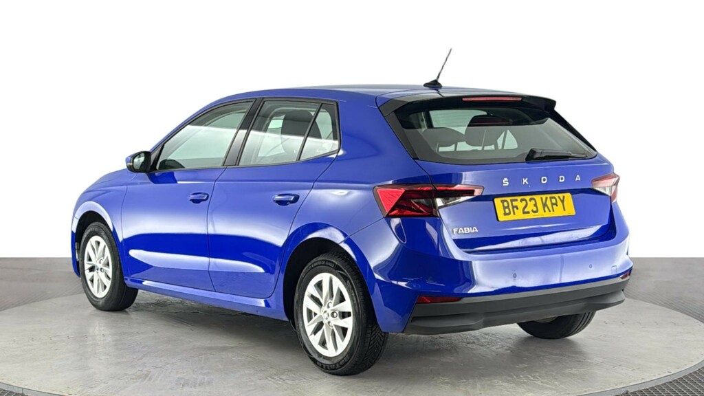 Skoda Fabia 1.0 Mpi Se Comfort Hatchback Eur BF23KPY Blue #6