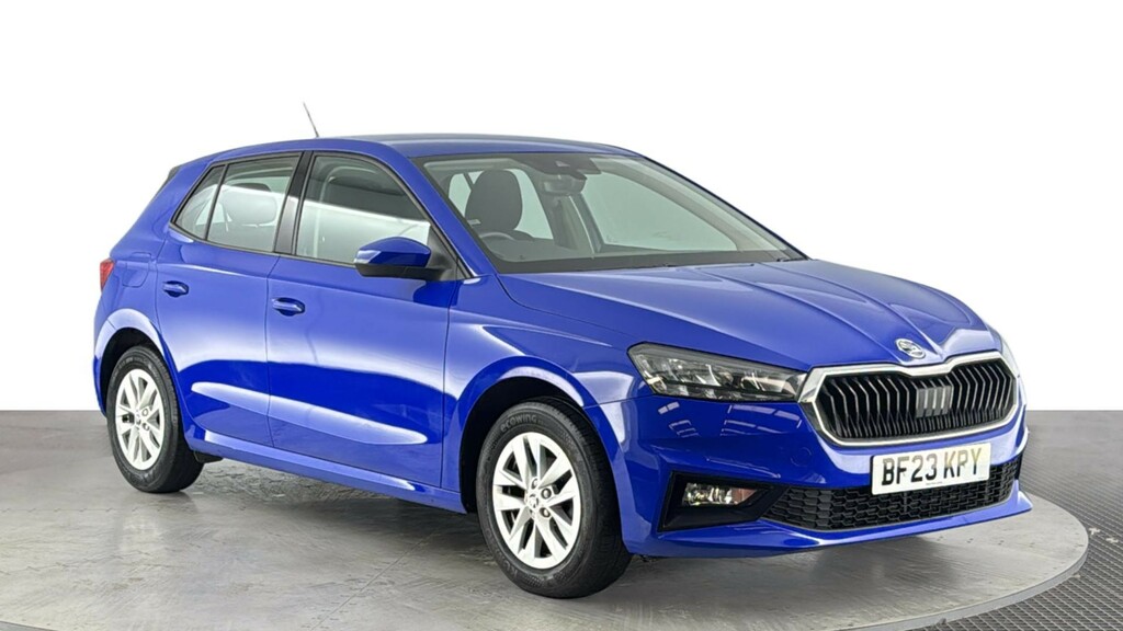Skoda Fabia 1.0 Mpi Se Comfort Hatchback Eur BF23KPY Blue #2