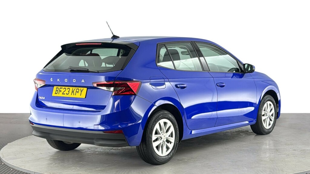 Skoda Fabia 1.0 Mpi Se Comfort Hatchback Eur BF23KPY Blue #4